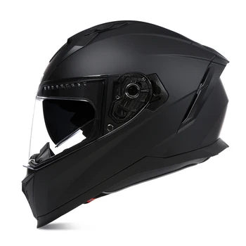 2023 Новый Гоночный мотоцикл ECE Полнолицевой шлем Мотобайк с открытым лицом и двумя линзами для верховой езды Casco Шлем для мотокросса Kask Moto Capacete