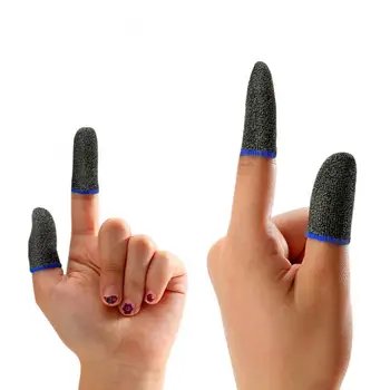 2шт Чехол для пальцев, игровой контроллер для PUBG, защищающий от пота, не чувствительный к царапинам сенсорный экран, перчатки для игр с большим пальцем