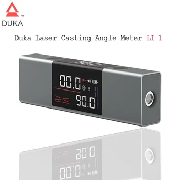 Duka Atuman Laser Angle Casting Instrument Измеритель Угла В Реальном Времени LI 1 Двусторонний Светодиодный Экран Высокой четкости Type C Зарядка