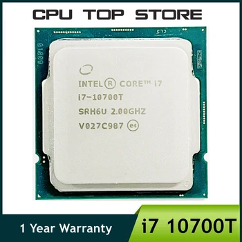 Используемый процессор Intel Core i7 10700T i7-10700T 2,0 ГГц С восемью ядрами и шестнадцатью потоками 16M 35W LGA 1200 CPU