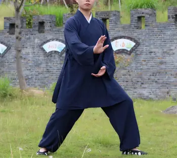 Летний и весенний даосский халат одежда даосизм тайцзи костюмы кунг-фу платье униформа для боевых искусств
