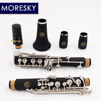 Трубка для кларнета из бакелита, 17 клавиш, закрывающее отверстие для кларнета bB, кларнет особого стиля MORESKY