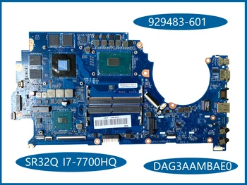 Высокое качество 929483-601 для HP OMEN 15-ce002 15-CE Материнская плата Ноутбука DAG3AAMBAE0 SR32Q I7-7700HQ DDR4 100% Протестирована