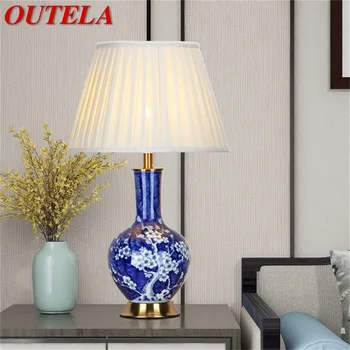 Настольные лампы OUTELA с диммером, Настольное освещение, Светодиодная бутылка для домашнего офиса, Креативное украшение отеля
