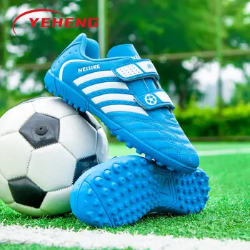 Детская футбольная обувь Школьные футбольные бутсы Бутсы Травяные кроссовки Для мальчиков и девочек Уличная спортивная обувь для тренировок футбольная обувь