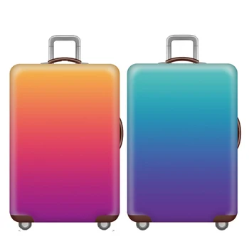 дизайнерский тренд Крышка для багажа Эластичная Тележка Пылезащитный чехол Для чемодана Защитный чехол для чемодана 18-32 дюйма Дорожные Аксессуары