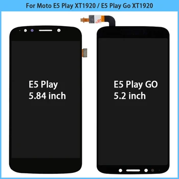 Оригинал Для Moto E5 Play XT1920 ЖК-дисплей С Сенсорным Экраном Digitizer Замена датчика Для Moto E5 Play Go XT1921 ЖК-экран
