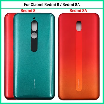 AAA Для Xiaomi Redmi 8 Redmi8 Задняя Крышка Батарейного Отсека Задняя Дверца Для Redmi 8A Пластиковая Панель Корпус Мобильного Телефона Чехол Без Замены NFC