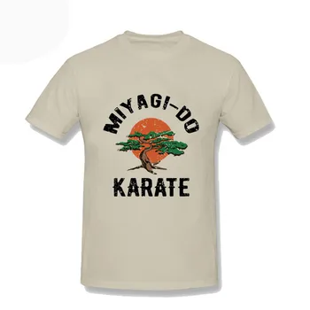 Мужская футболка Miyagi Do Karate The Karate Kid Cobra Kai, Футболка с графическим Рисунком, Модные Мужские футболки с коротким рукавом Koszulki Оверсайз