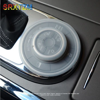 SRXTZM Крышка центрального переключателя управления автомобильной консоли Силиконовый Пылезащитный защитный чехол для стайлинга автомобилей Nissan PATROL Y62 ABS 1шт