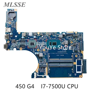 Используется для материнской платы ноутбука HP 450 G4 907715-601 907715-501 907715-001 DA0X83MB6H0 с SR2ZV I7-7500U CPU 930MX 2G GPU