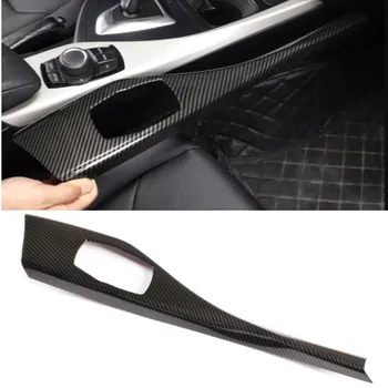 Рамка панели мультимедийных кнопок центрального управления автомобиля из углеродного волокна для BMW 1 серии F20 F21 2012-18 2 серии F22 F23 2014-19