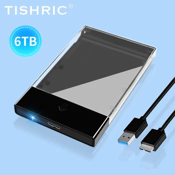 TISHRIC External HD Case SSD SATA-USB 3.0 Чехол для жесткого диска / коробка / корпус 2.5 HD Optibay External Hard Drive Case Корпус жесткого диска