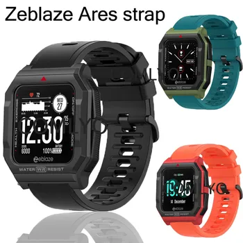 Zeblaze Ares ремешок для смарт-часов Силиконовый сменный браслет Спортивный водонепроницаемый Ремешок-браслет