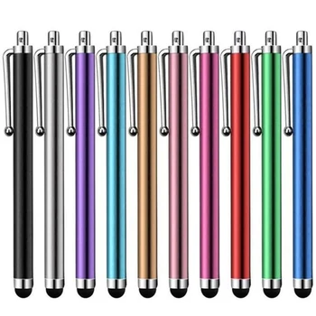 10 шт. Стилус для iPad Apple Pencil Touch Pen для Android IOS Windows, планшет, телефон, ручка для iPhone Huawei Samsung Xiaomi