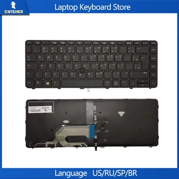 Новая Клавиатура для ноутбука HP ProBook 450 G3 455 G3 470 G3 450 455 470 G4 650 655 G2 G3 с подсветкой