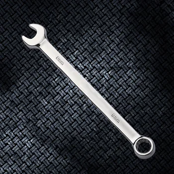 Комбинированный ключ 5,5 мм-12 мм, гаечный ключ из стального сплава, открытый торцевой гаечный ключ, инструмент для ремонта, двухголовочные кольцевые ключи с открытым торцом, 1 шт.