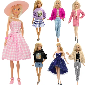 NK Mix 1 комплект, платье для кукол, модная юбка, вечернее платье для Барби, одежда для кукол, аксессуары для кукол, подарочные игрушки для куклы Кен 1/6 для девочек, JJ