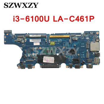 Восстановленная CN-0V2N4V 0V2N4V V2N4V Для DELL Latitude E7470 Материнская плата Ноутбука AAZ60 LA-C461P с процессором SR2EU i3-6100U DDR4