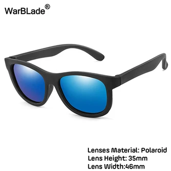 WarBlade 2023, Детские солнцезащитные очки, Детские Поляризованные Солнцезащитные Очки Для мальчиков и девочек, Силиконовые Защитные Очки Для младенцев, Солнцезащитные очки UV400