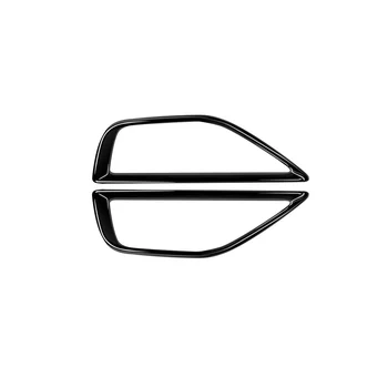 RHD Ярко-черная рамка внутренней ручки двери автомобиля, декоративная наклейка для салона автомобиля TOYOTA GR86 Subaru BRZ 2021-2023 гг.