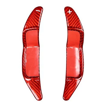 Красные подрулевые переключатели из углеродного волокна для Mini R56 R55 R57 R58 R59 R60 Удлинитель подрулевого колеса