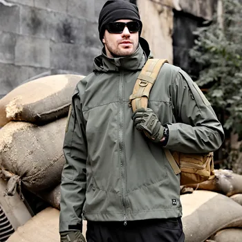Ветровка, тактическая армейская куртка, мужское пальто для активного отдыха, тренировочный походный походный походный костюм для рыбалки, охоты