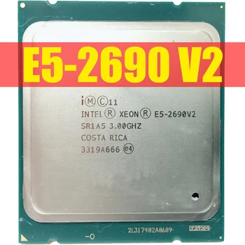 Процессор Intel Xeon E5 2690 V2 CPU 3.0G LGA2011 Десятиядерный Серверный процессор e5-2690 V2 E5-2690V2 официальной версии 100% нормальная работа