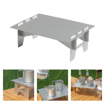 Мини-стол для кемпинга Маленький складной стол Сверхлегкий стол для кемпинга Складной стол с