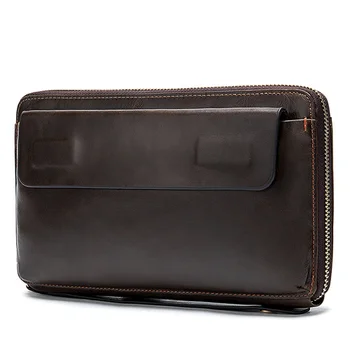 мужской клатч кожаный кошелек для мужчин мужской клатч винтажный мужской кошелек держатель для карт мужские сумки-клатчи портмоне 9043