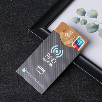 5ШТ Новых противоугонных RFID-держателей кредитных карт, многоцветных защитных чехлов для банковских карт, блокирующих кожный чехол для держателя карты