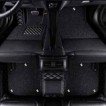 Автомобильные коврики на заказ для BMW F34 3 серии GT 2012-2019 Детали интерьера, Автомобильные аксессуары, Двухслойные съемные