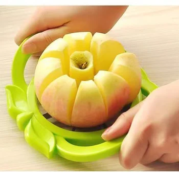 Устройство для нарезки яблок, модернизированная версия, большая сердцевина для нарезки яблок из нержавеющей стали, ультраострый нож для нарезки яблок для женщин на Рождество